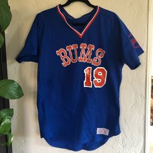 90s Vintage ‘Bums’ Mesh Jersey